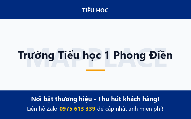 Trường Tiểu học 1 Phong Điền