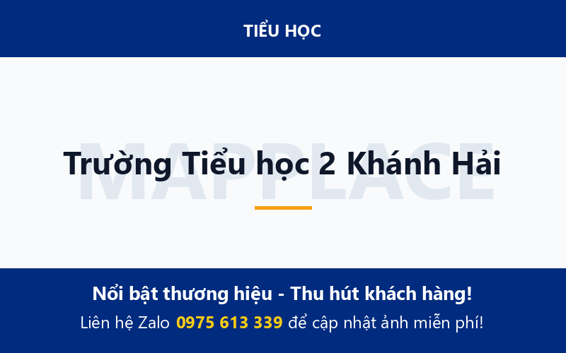 Trường Tiểu học 2 Khánh Hải