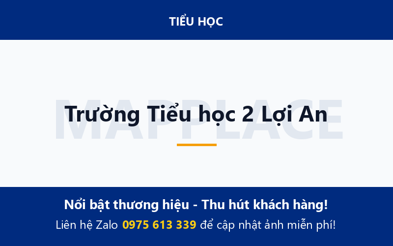 Trường Tiểu học 2 Lợi An