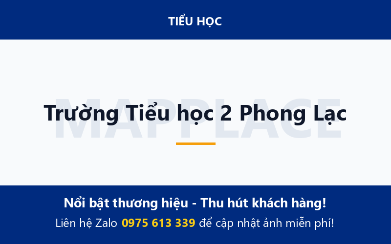 Trường Tiểu học 2 Phong Lạc