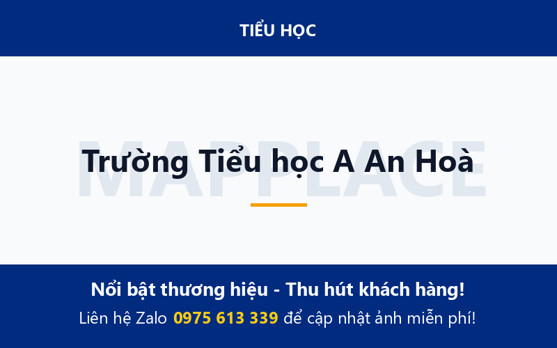 Trường Tiểu học A An Hoà