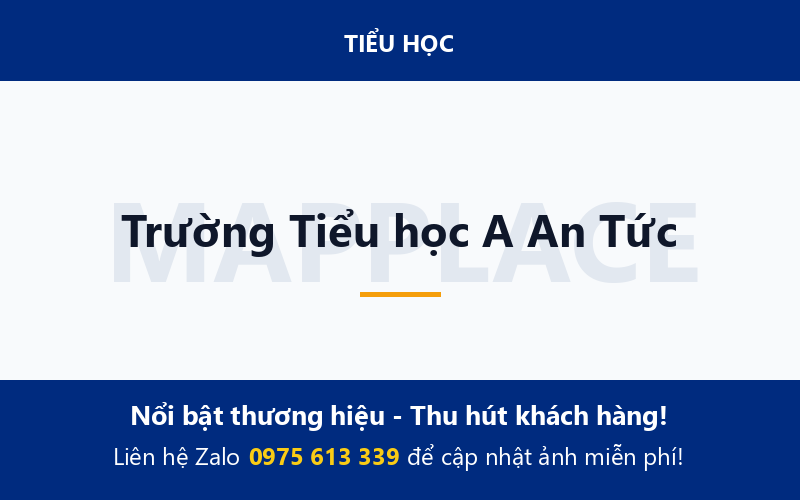 Trường Tiểu học A An Tức