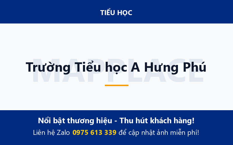 Trường Tiểu học A Hưng Phú