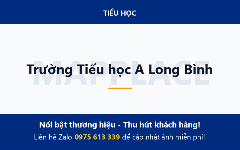 Trường Tiểu học A Long Bình