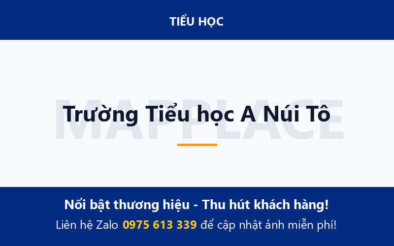 Trường Tiểu học A Núi Tô