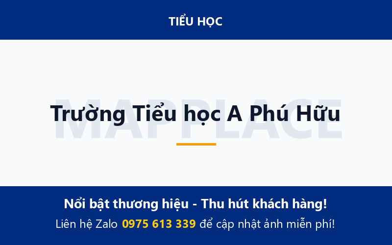 Trường Tiểu học A Phú Hữu