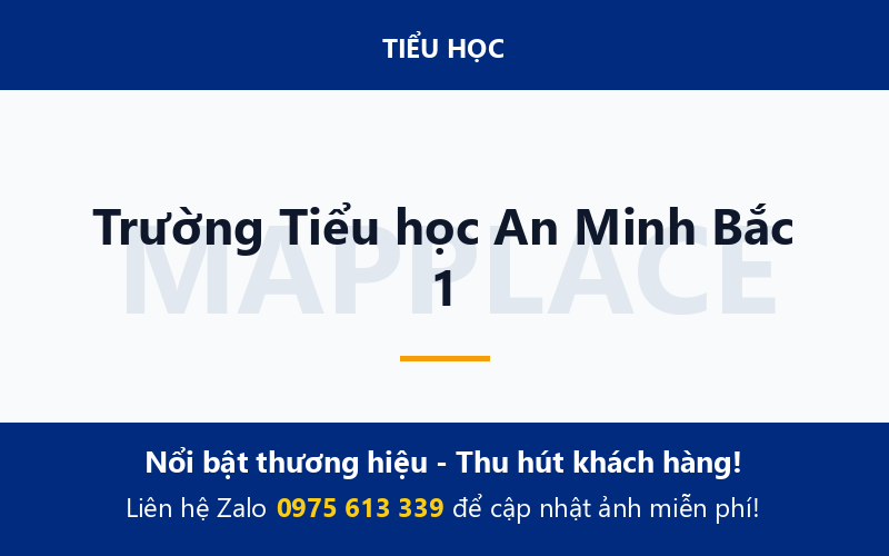 Trường Tiểu học An Minh Bắc 1