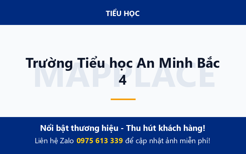 Trường Tiểu học An Minh Bắc 4