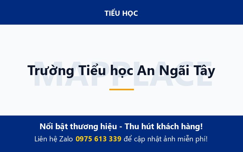 Trường Tiểu học An Ngãi Tây