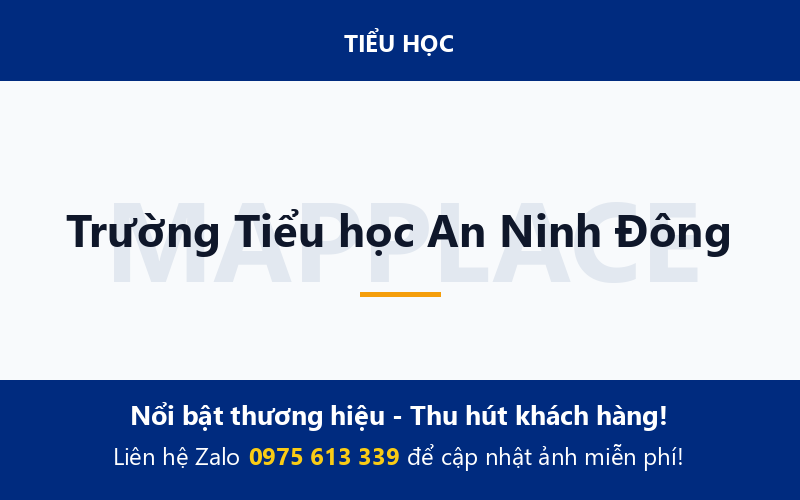 Trường Tiểu học An Ninh Đông