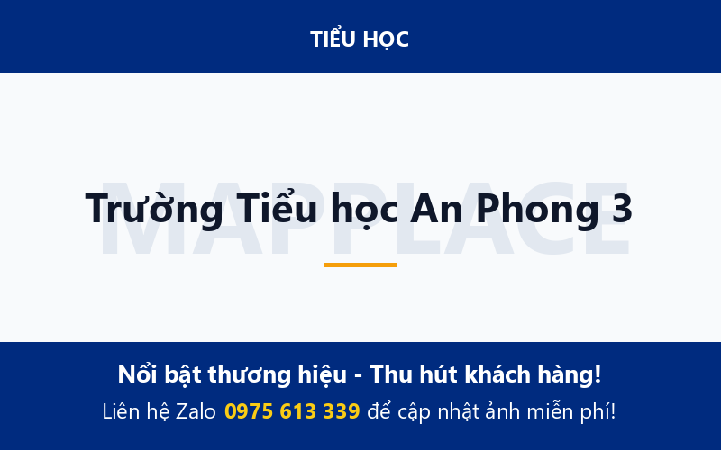 Trường Tiểu học An Phong 3