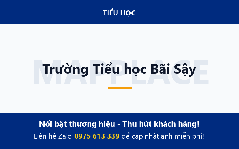 Trường Tiểu học Bãi Sậy