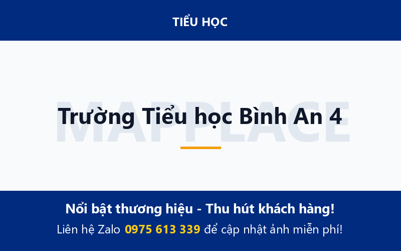 Trường Tiểu học Bình An 4