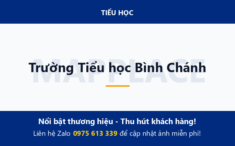 Trường Tiểu học Bình Chánh