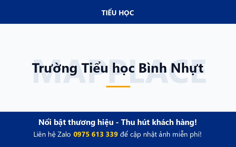 Trường Tiểu học Bình Nhựt