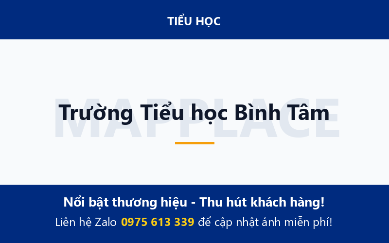 Trường Tiểu học Bình Tâm