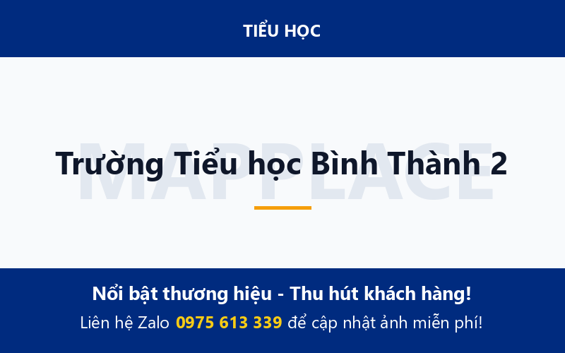 Trường Tiểu học Bình Thành 2
