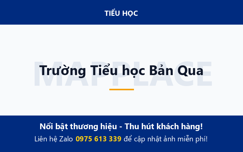 Trường Tiểu học Bản Qua