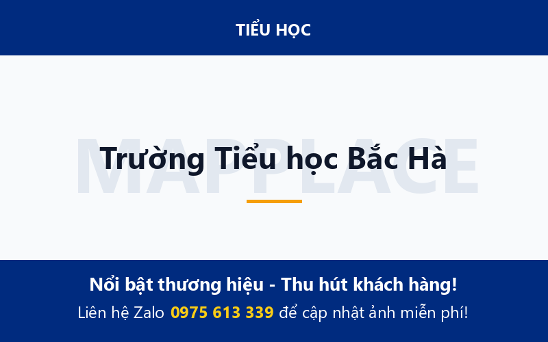 Trường Tiểu học Bắc Hà