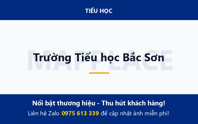 Trường Tiểu học Bắc Sơn