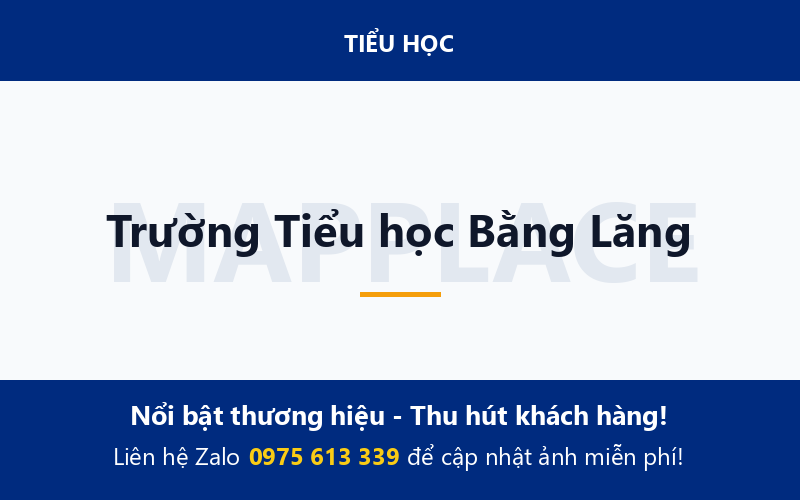 Trường Tiểu học Bằng Lăng