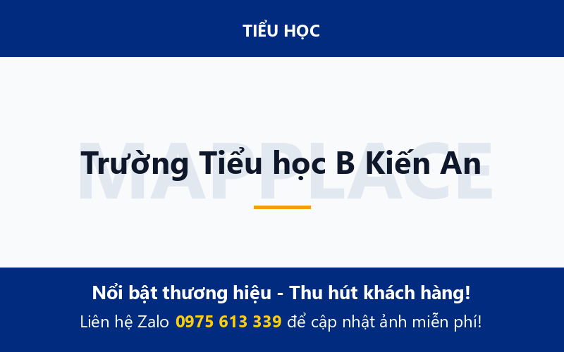 Trường Tiểu học B Kiến An