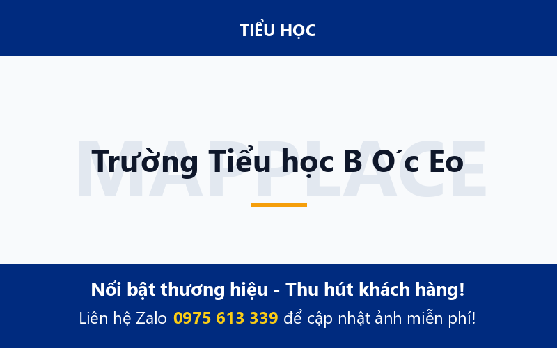 Trường Tiểu học B Óc Eo