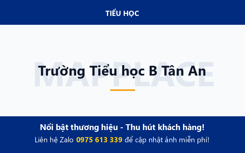 Trường Tiểu học B Tân An