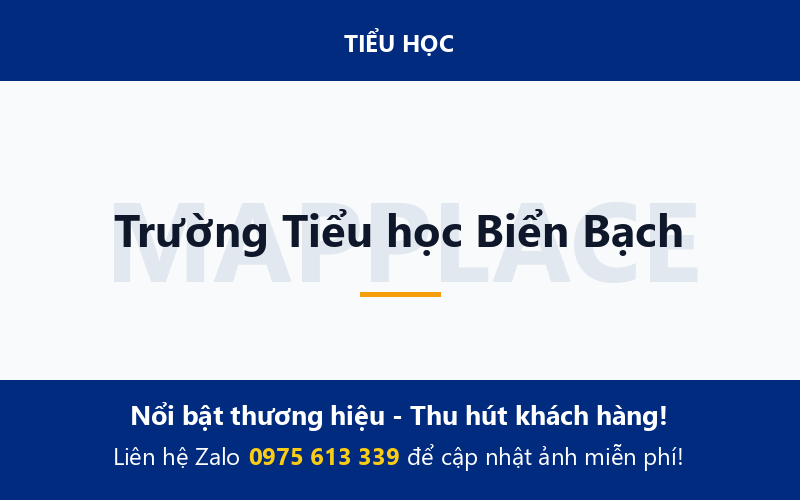 Trường Tiểu học Biển Bạch