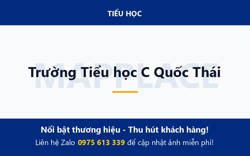 Trường Tiểu học C Quốc Thái