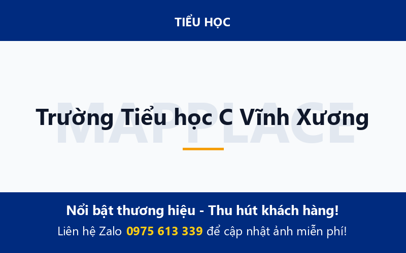 Trường Tiểu học C Vĩnh Xương