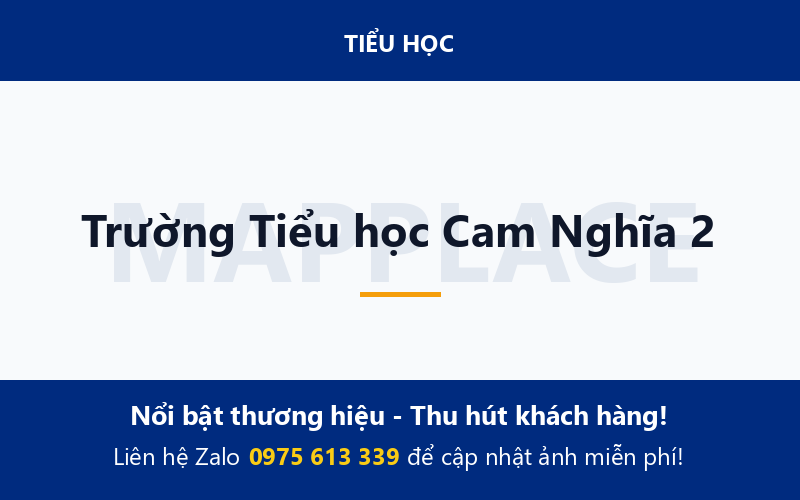 Trường Tiểu học Cam Nghĩa 2