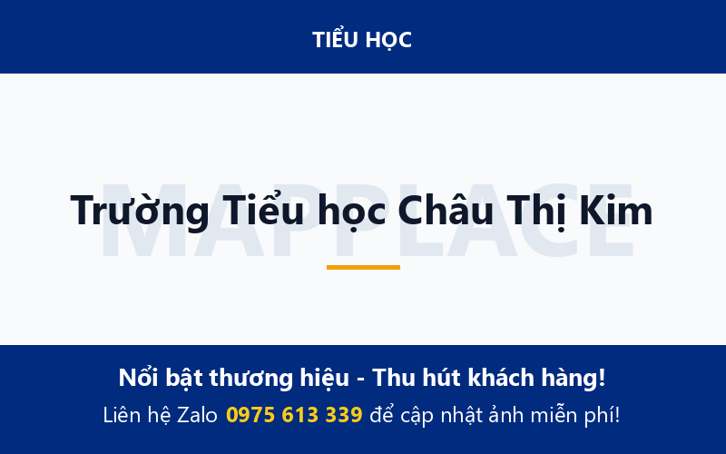 Trường Tiểu học Châu Thị Kim
