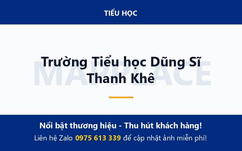Trường Tiểu học Dũng Sĩ Thanh Khê