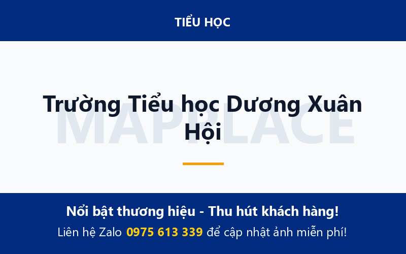 Trường Tiểu học Dương Xuân Hội