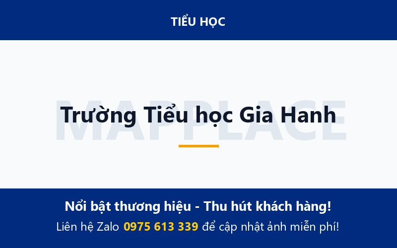 Trường Tiểu học Gia Hanh