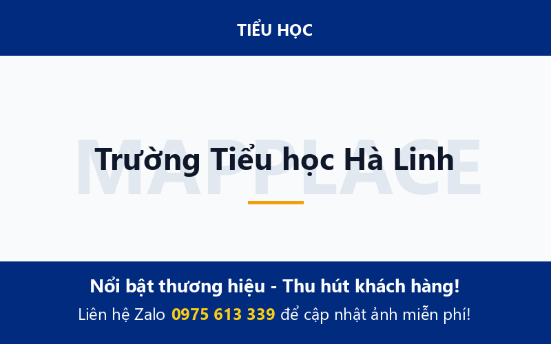 Trường Tiểu học Hà Linh