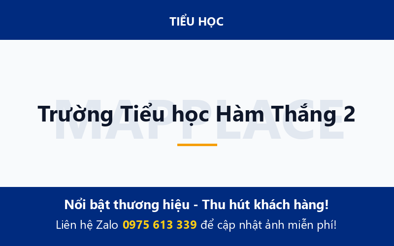 Trường Tiểu học Hàm Thắng 2