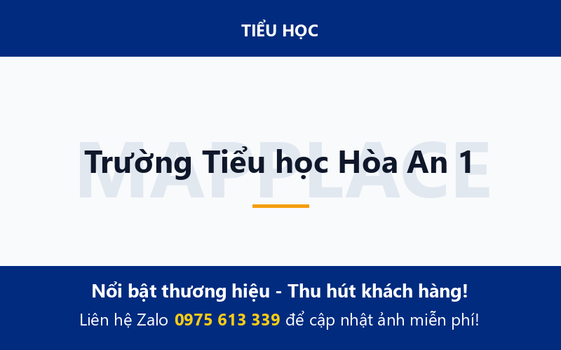 Trường Tiểu học Hòa An 1