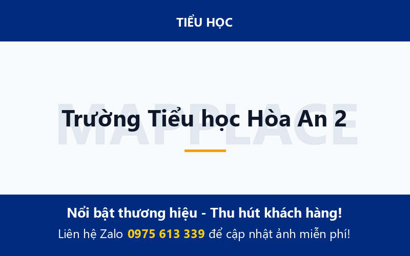Trường Tiểu học Hòa An 2