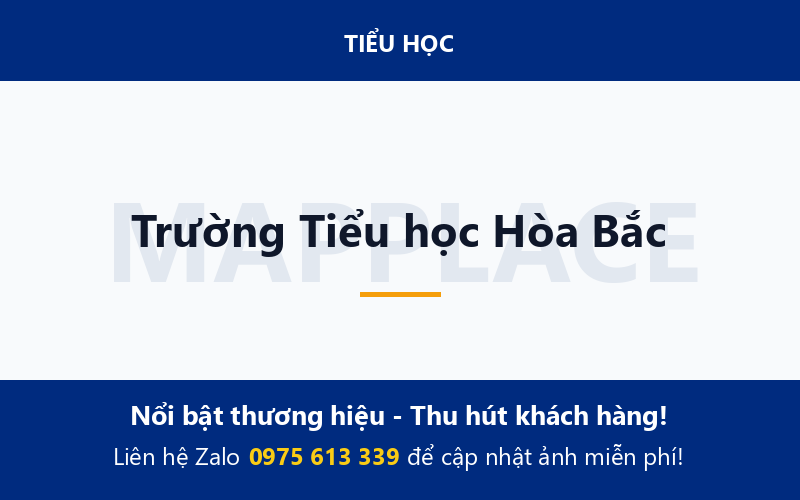 Trường Tiểu học Hòa Bắc