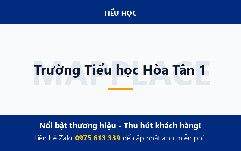 Trường Tiểu học Hòa Tân 1