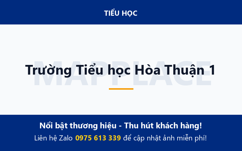 Trường Tiểu học Hòa Thuận 1