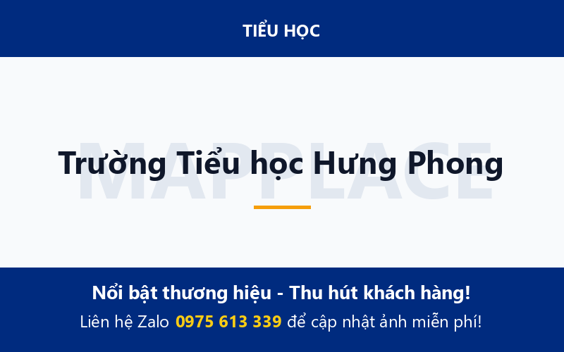 Trường Tiểu học Hưng Phong
