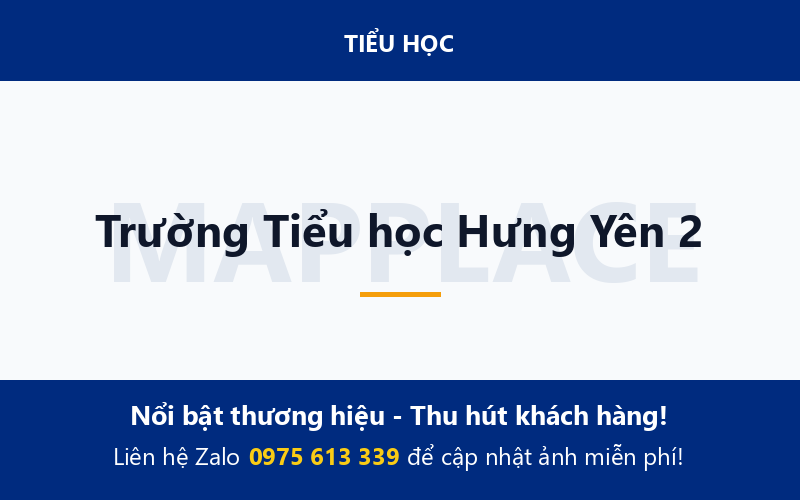Trường Tiểu học Hưng Yên 2