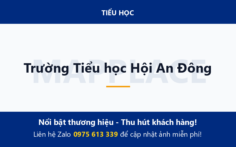 Trường Tiểu học Hội An Đông