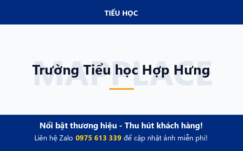 Trường Tiểu học Hợp Hưng