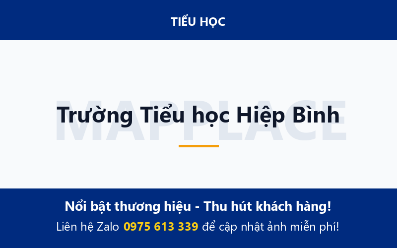 Trường Tiểu học Hiệp Bình