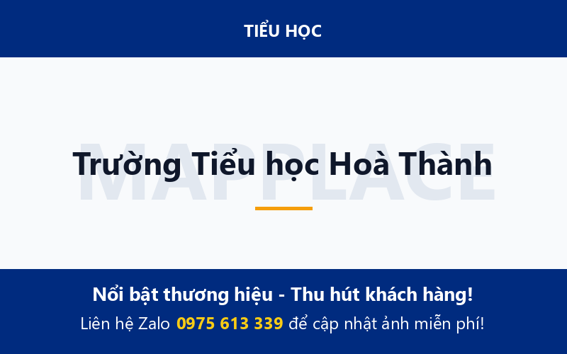 Trường Tiểu học Hoà Thành