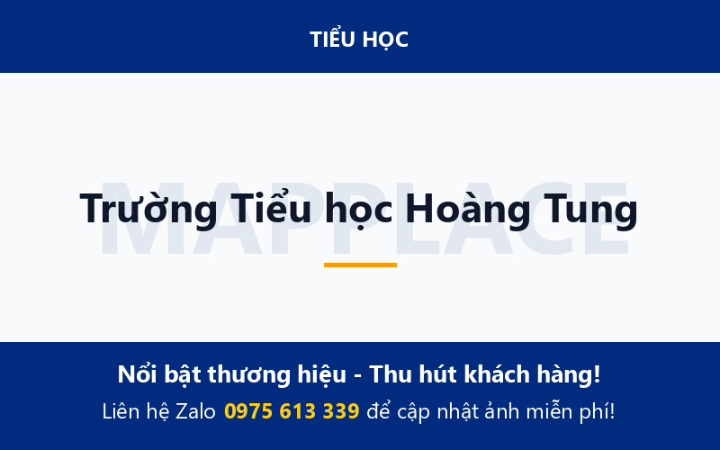 Trường Tiểu học Hoàng Tung